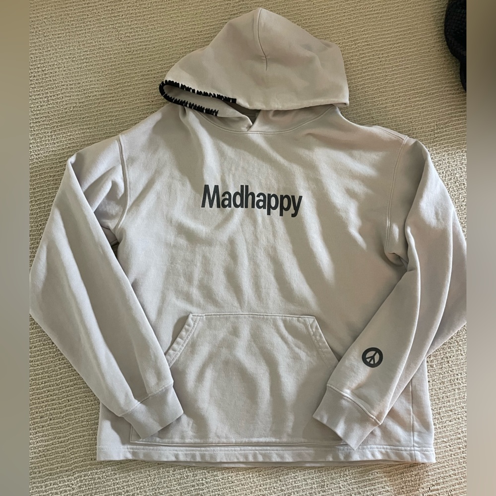 MADHAPPY LIGHT GRAY CLASSIC HOODIE